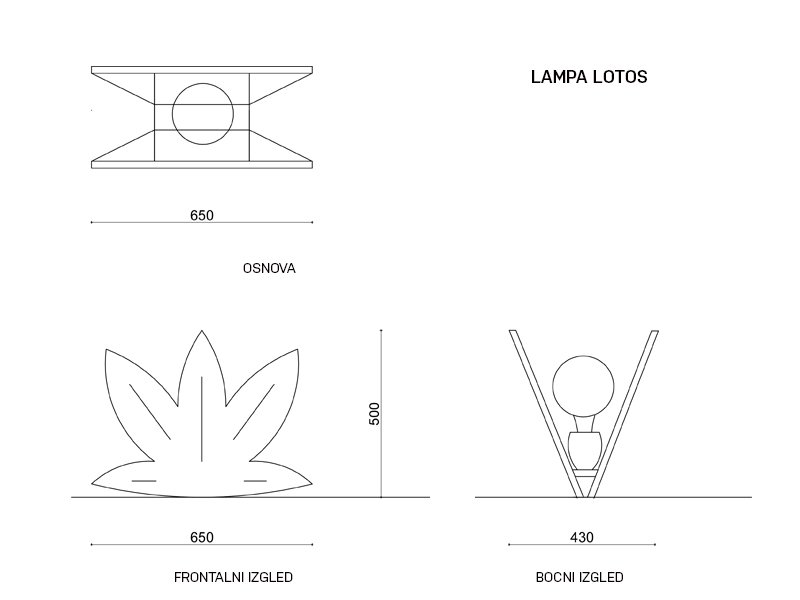 Lotos lampa